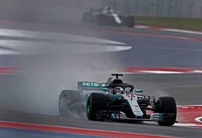Hamilton ook in tweede training snelste, Verstappen klokt derde tijd