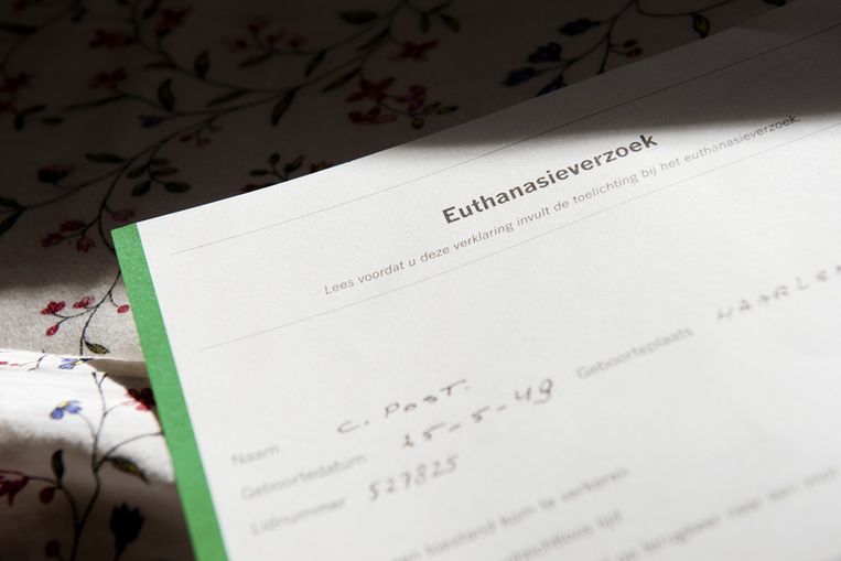 Een euthanasieverzoek (foto ter illustratie). Beeld anp