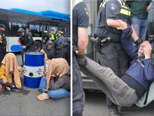 Stadsbrug Nijmegen weer open na urenlange blokkade: politie houdt tientallen demonstranten aan 