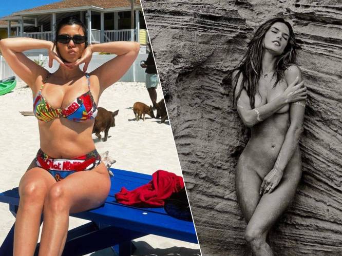 CELEB 24/7. Kourtney Kardashian viert haar 45ste verjaardag en model Alessandra Ambrosio gaat uit de kleren