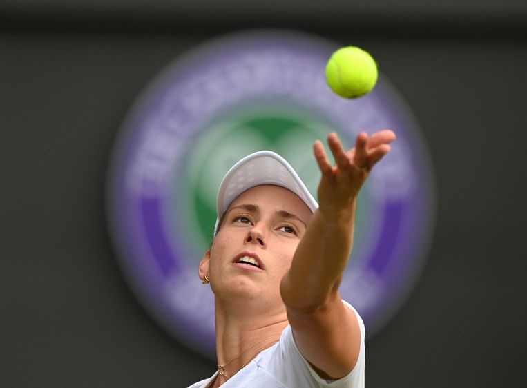 Elise Mertens. Beeld AFP