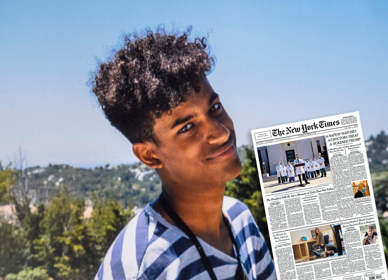 De zaak-Sanda Dia haalde vandaag de voorpagina van The New York Times. Beeld Tim Dirven