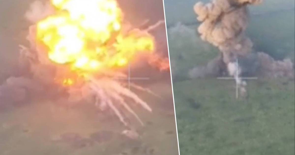 Russia sends a kamikaze tank full of explosives to the Ukrainians, but the tank explodes before it reaches the enemy  Ukraine and Russia war