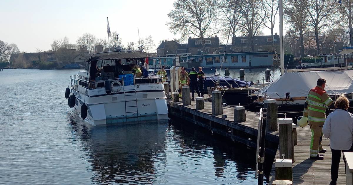 Brand op plezierjacht in haven in Nigtevecht | Utrecht
