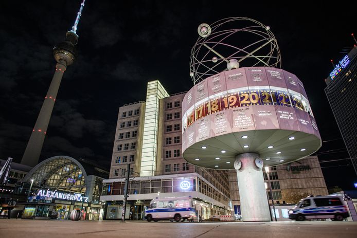 Alexanderplatz in Berlijn.