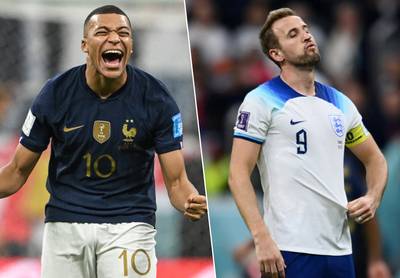 Nieuw penaltytrauma voor Engeland: Kane mist strafschop in slotfase, Frankrijk zwoegend naar halve finale