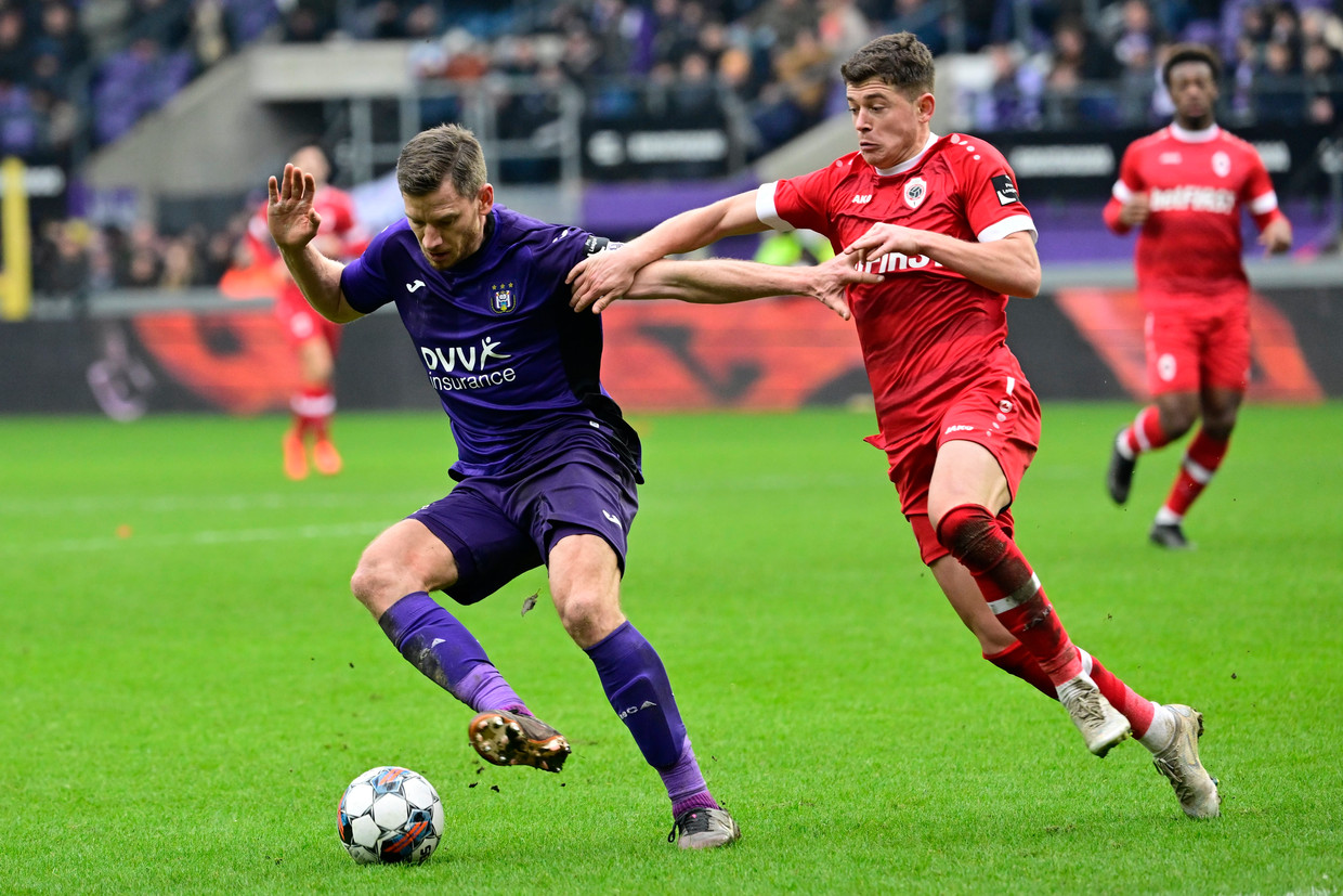 Vertonghen speelde een sterke match. Beeld Photo News