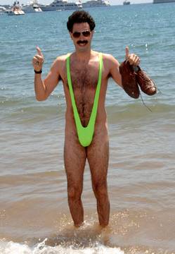 Le maillot de Borat interdit Insolite 7sur7.be