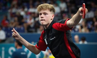 LIVE PARALYMPIC GAMES. Defending champion Laurens Devos is in the table tennis final after a convincing victory, which will take place at 5 pm!