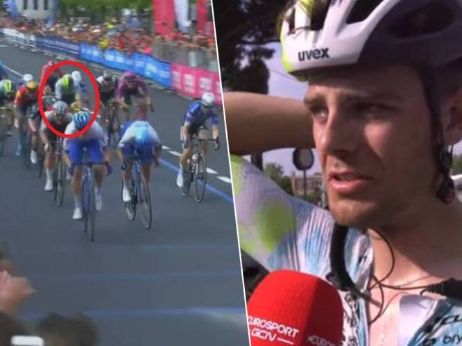 KIJK. Belgische sprinter Arne Marit vecht tegen tranen na pech in massasprint: “Ik had de benen om te winnen”