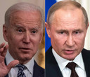 De Amerikaanse president Joe Biden maakt Vladimir Poetin duidelijk dat hij in moet binden.