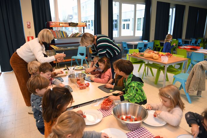 Kleuterschool Bijenkorf in Herent organiseert take-away.