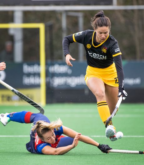Hockeytopper tussen vrouwen van Den Bosch en SCHC eindigt onbeslist: ‘We hebben de winst op onze stick gehad’ 