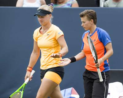 Bertens en Schuurs verliezen nipt finale in Rosmalen