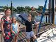 Pretvaarders en rustzoekers zoeken het water op