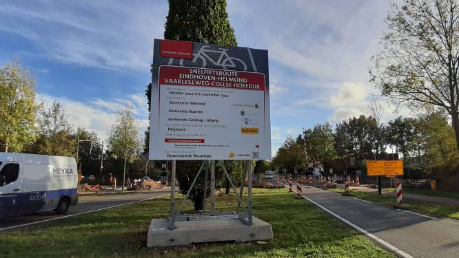 Snelfietspad Eindhoven-Helmond is bijna klaar, maar Nuenen-Eeneind maakt zich zorgen over veiligheid en sluipverkeer 