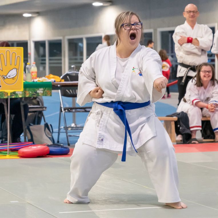 Judoka Joelle Verbeeck Beeld Special Olympics Belgium