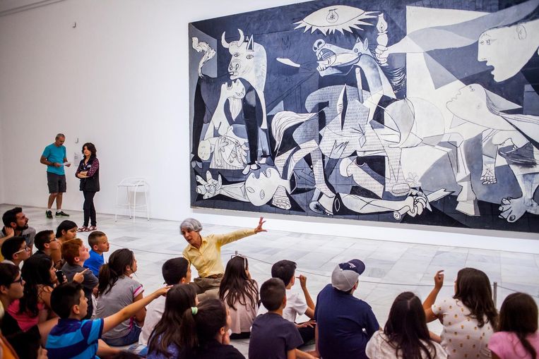 De schetsen van Picasso's meesterwerk Guernica hangen deze zomer in Musée  Picasso in Parijs | De Volkskrant
