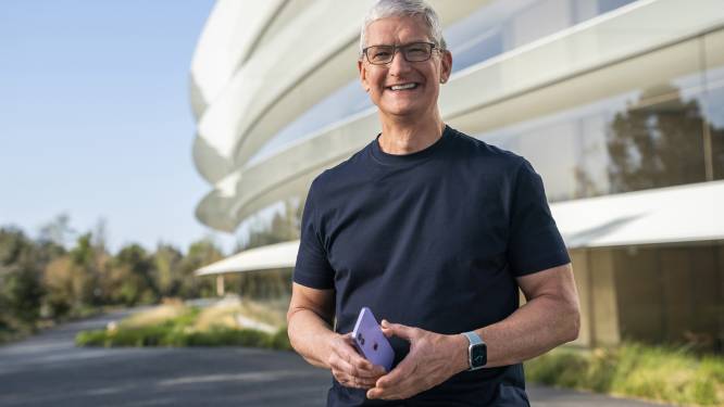 Wat zou investering van 1.000 dollar in Apple in 2011 toen Tim Cook CEO werd vandaag waard zijn?