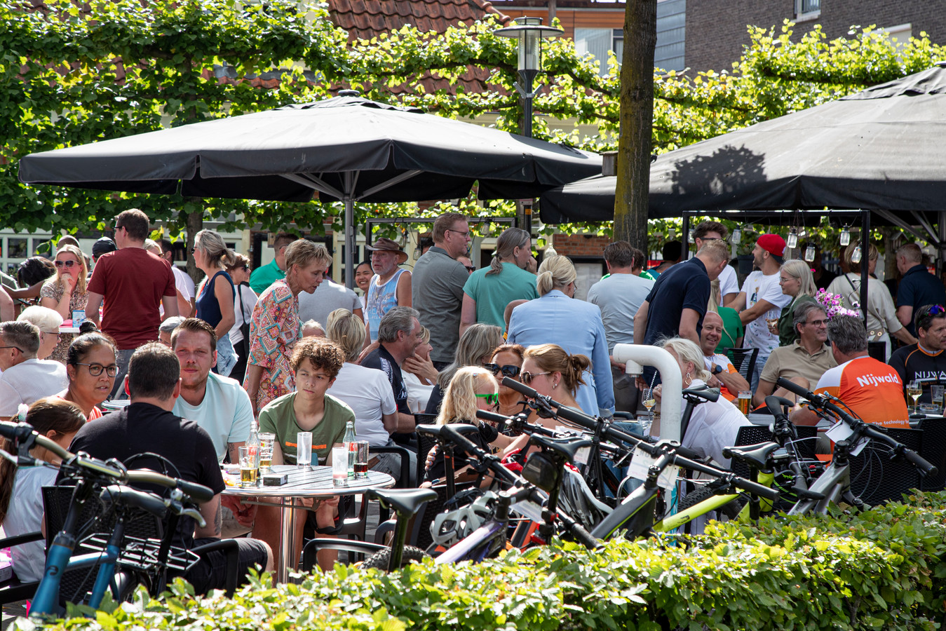 Drukke Wiezo maakt van Wierden springlevend dorp ‘Het is toch een soort reünie’ Foto