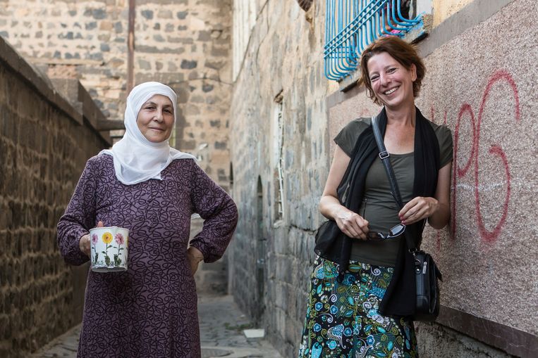 Negen jaar geleden verhuisde Fréderike Geerdink naar Diyarbakir, waar ze de enige buitenlandse correspondent is. Beeld Cigdem Yuksel