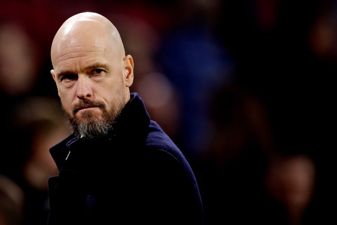 Ajax-trainer Erik ten Hag.