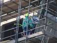 Ongeval boven op pand in aanbouw in Laan van ‘t Haantje in Rijswijk