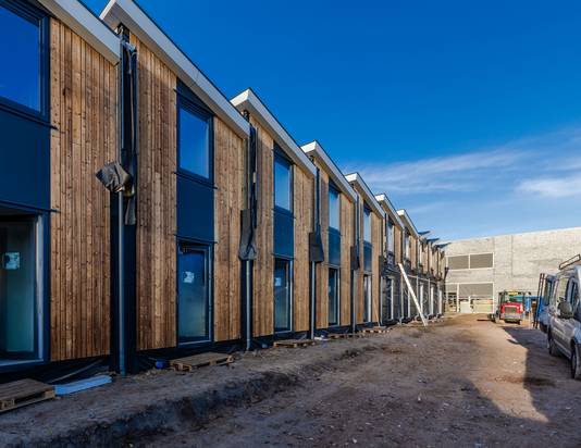 De eerste flexwoningen in Schijndel.