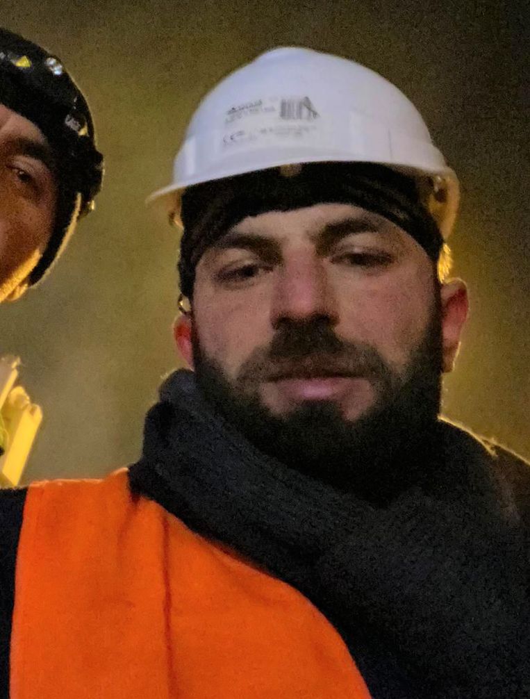 Harun Kaya, vrijwilliger in Turkije tijdens aardbevingsramp Beeld Harun Kaya