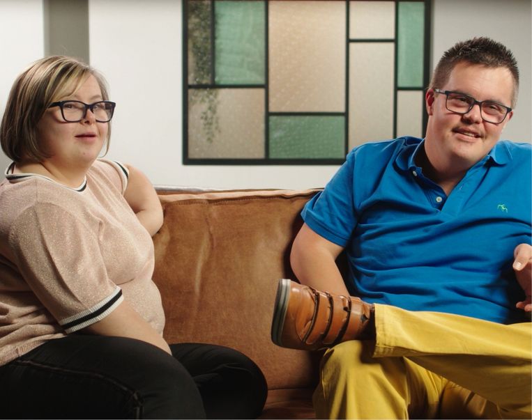 ‘Als je praat met iemand die down heeft, krijg je de mens te zien zonder het korset van sociale regels, angst en schaamte. Die argeloosheid is toch prachtig?’ Beeld 
