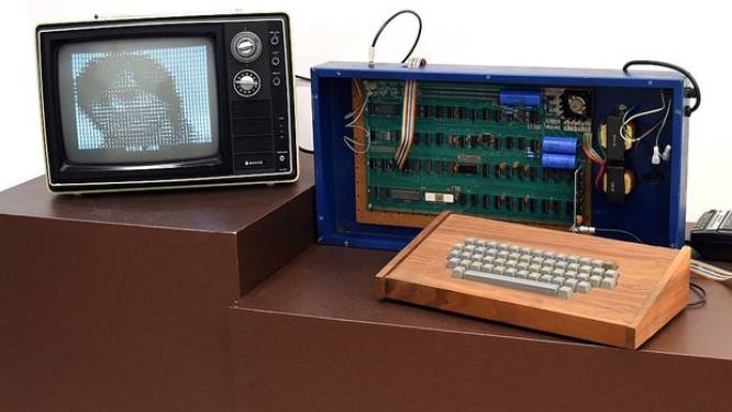 Zeldzame Apple I-computer, 45 jaar geleden gebouwd door Jobs en Wozniak, gaat onder de hamer