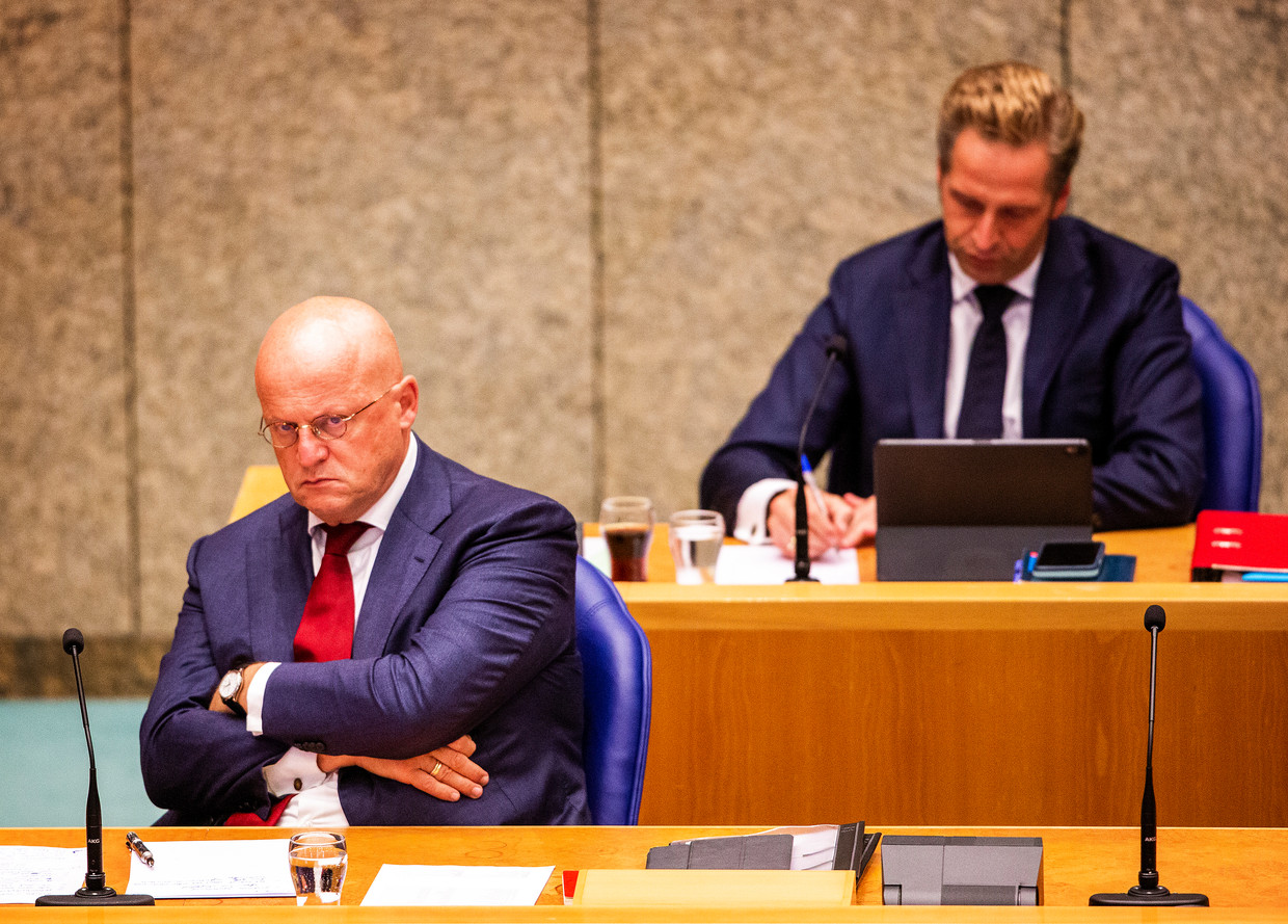 Minister Grapperhaus: ‘Ik liet me meeslepen door de gebeurtenissen van die dag.’  Beeld Jiri Büller