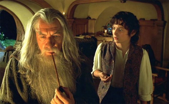 Gandalf en Frodo in 'The Lord of the Rings'