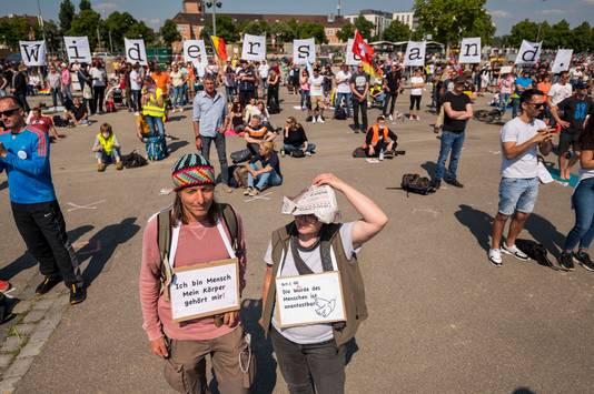Protest in Stuttgart