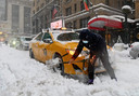 Vorige winter kreeg onder meer New York een sneeuwstorm te verduren.