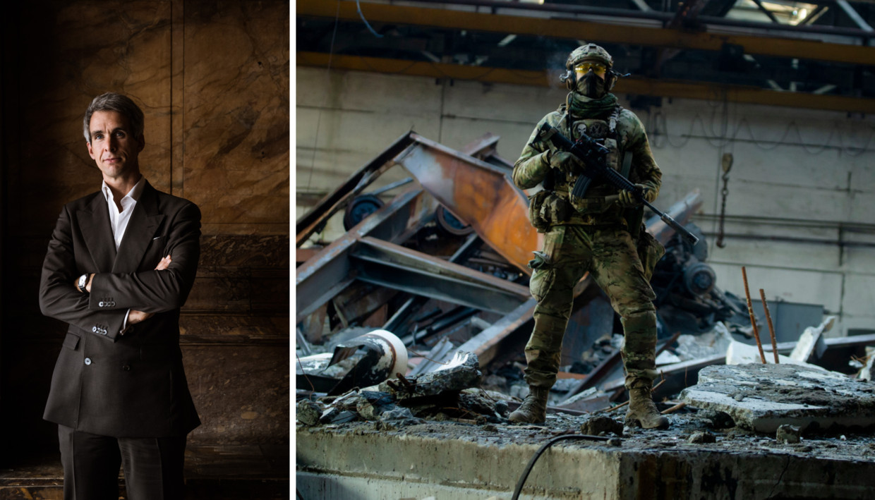 Jonathan Holslag. Beeld Wouter Maeckelberghe / Global Images Ukraine via Getty