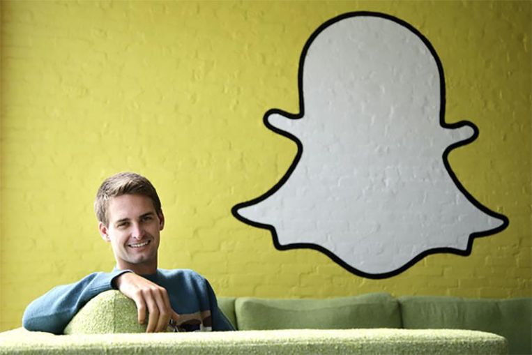 Evan Spiegel, oprichter en CEO van Snapchat Beeld ap