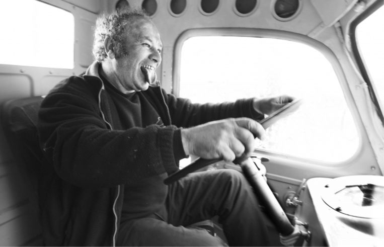 'Bruno Dreux is gevlucht voor het lawaai, de pollutie en 'de schadelijke golven van gsm-masten' in de stad’ Beeld 
