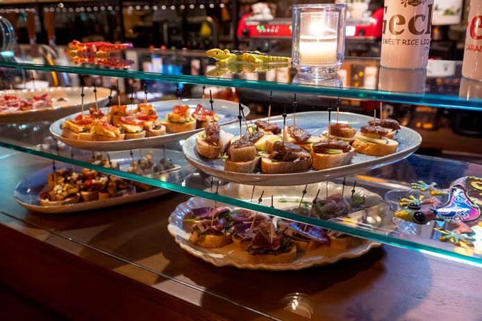 De pintxos naar Baskisch idee.