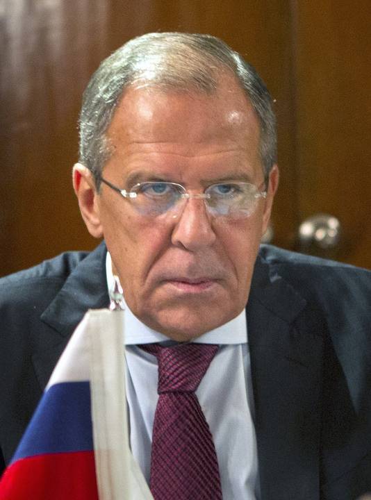 Le ministre russe des Affaires étrangères Sergueï Lavrov