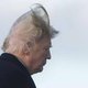 Donald Trumps hair is in de wair