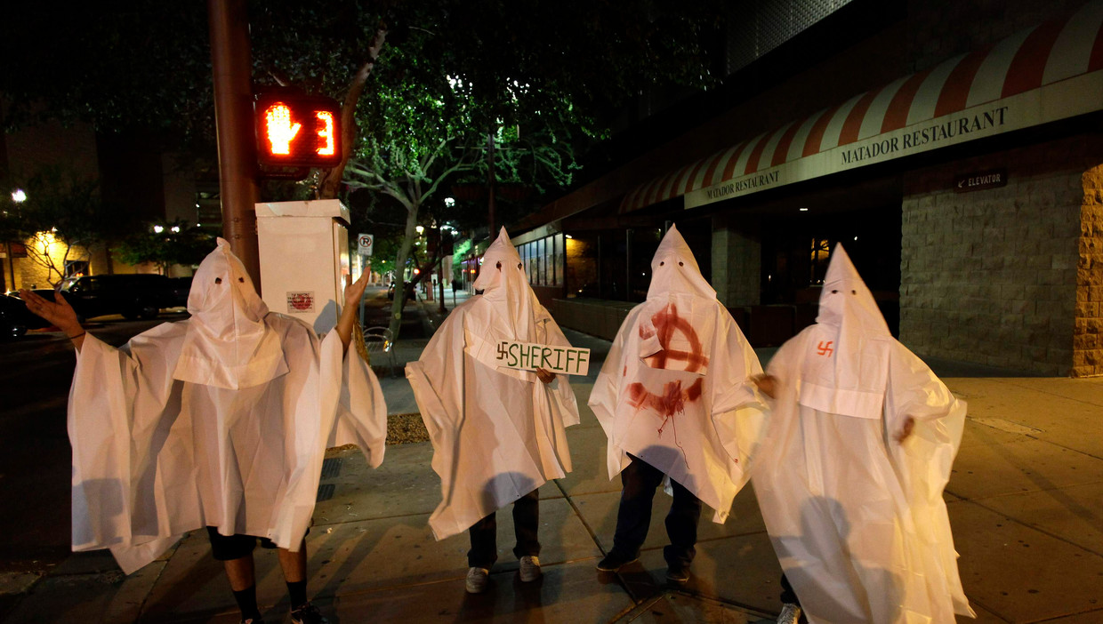 Ku Klux Klan: we zijn geen racistische groep | Het Parool