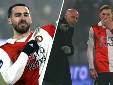 Orkun Kökçü en Arne Slot chagrijnig na simpel avondje Feyenoord: ‘Misschien sla ik nu door in het negatieve’