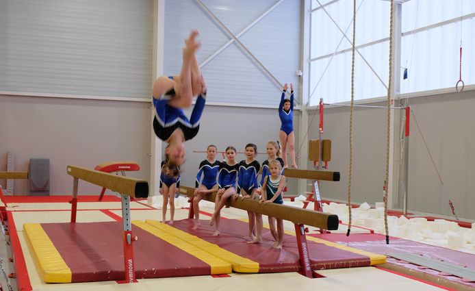 De nieuwe gymhal ging vorig jaar open