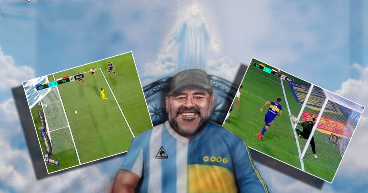 Voorkomt (onzichtbare) ‘Hand van God’ goal River Plate in Argentijnse