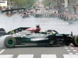 Lewis Hamilton drifte sur la Cinquième Avenue de New York