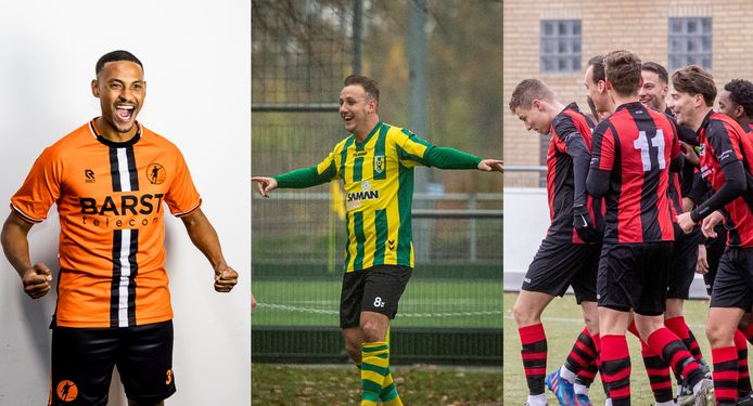 De belangrijkste clubs in onze rubriek Missie Vierde Divisie: SC Kruisland, Nemelaer en Best Vooruit.