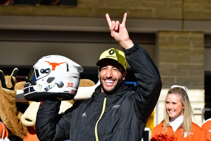 Daniel Ricciardo, hier nog voor Renault.