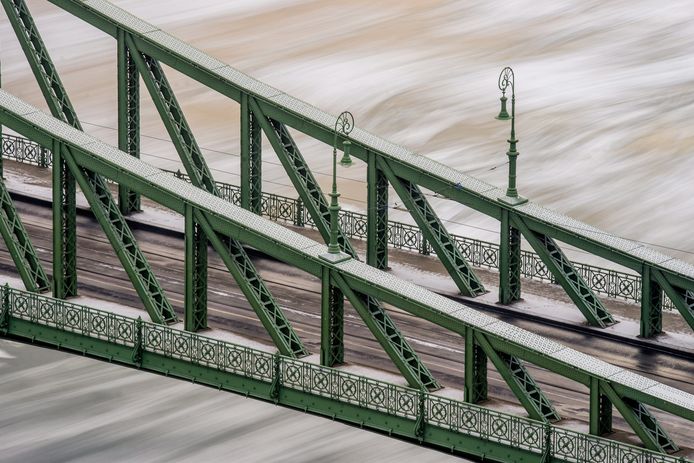 De Vrijheidsbrug in Boedapest