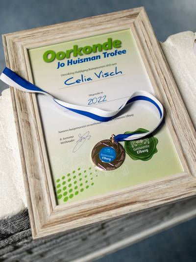 BMX’er Celia Visch uit Doornspijk is sportvrouw van het jaar: ‘Ze stevent af op de Olympische Spelen